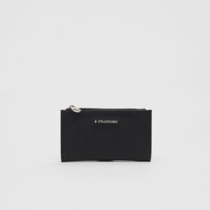 Stradivarius Βασικό Πορτοφόλι Με Φερμουάρ Μαύρο Os