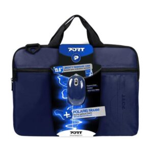 Port 15.6" Τσάντα Laptop & Polaris Mouse Blue