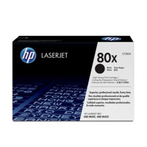 HP 80X High Yield Black Toner