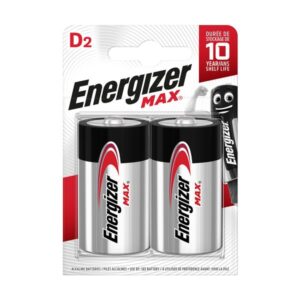 Energizer Max D/LR20 2 Τεμάχια Μπαταρίες Αλκαλικές