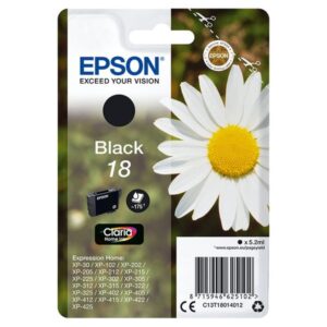 Epson T1801 (C13T18014012) Black Μελάνι InkJet