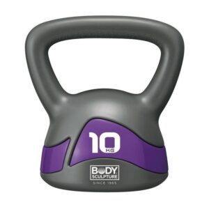 Body Sculpture Kettlebell από PVC 10kg Μωβ