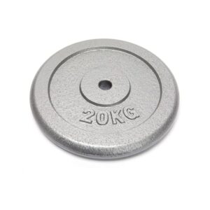 Δίσκος μεταλλικός BODY SCULPTURE 20 KG Γκρι