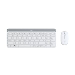Logitech MK470 White Desktop Πληκτρολόγιο & Ποντίκι