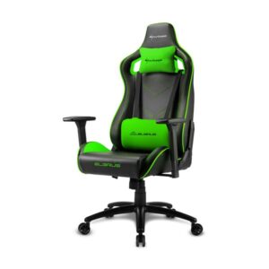 Sharkoon Elbrus 2 Black/Green Gaming Καρέκλα