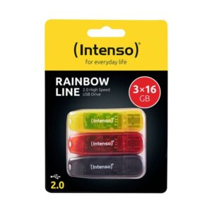 Intenso Rainbow Line 3x16GB USB Sticks