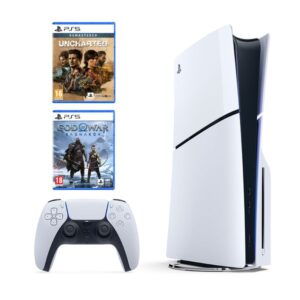 Sony PS5 Slim Edition & God of War Ragnarök & Uncharted: Legacy of Thieves Collection