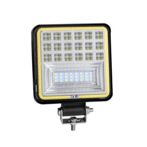 LED Αδιάβροχος Προβολέας Αλουμινίου Ψυχρό Λευκό - Κίτρινο 12V-24V 11cm 126W 42 SMD IP67 10080LM OYQP-0073