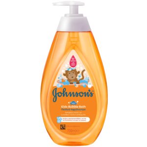 Johnson's Kids Bubble Bath & Wash Παιδικό Αφρόλουτρο για την Ευαίσθητη Επιδερμίδα με Πλούσιο Αφρό 750ml