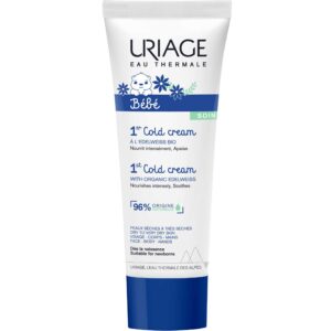Uriage Bebe Soin​​​​​​​ 1st Cold Cream Βρεφική Κρέμα Εντατικής Θρέψης & Περιποίησης Προσώπου, Σώματος, Χωρίς Άρωμα 75ml