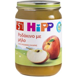 Hipp Βρεφική Φρουτόκρεμα Ροδάκινο με Μήλο από τον 5ο Μήνα Υποαλλεργική 190g