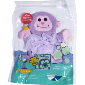Lifoplus Παιδικό Βαμβακερό Σφουγγάρι Πίθηκος 1 Τεμάχιο