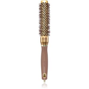 Olivia Garden Expert Blowout Speed Gold&Brown στρογγυλή βούρτσα για τα μαλλιά ⌀ 25 mm 1 τμχ