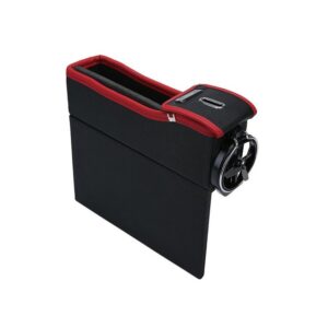 Σετ Θήκες Οργάνωσης Αυτοκινήτου Με Ποτηροθήκη & Κουμπαρά Car Seat Crevice