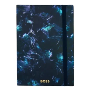 Σημειωματάριο Hugo Boss A5 Tie-dye Flower Navy Lined HNH418NL HNH418NL