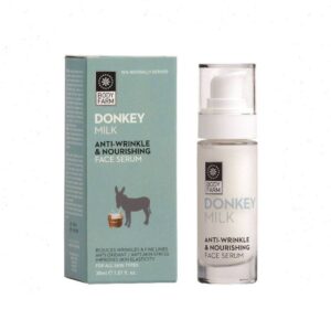 BODY FARM ΑΝΤΙΡΥΤΙΔΙΚΟΣ & ΘΡΕΠΤΙΚΟΣ ΟΡΟΣ ΠΡΟΣΩΠΟΥ ΓΑΛΑ ΓΑΙΔΟΥΡΑΣ 30ML