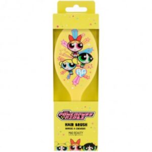Mad Beauty Disney Powerpuff Girls Super Cute Hair Brush Βούρτσα Μαλλιών Εμπνευσμένο από το Χαρακτήρα Powerpuff Girls της Disney 1 Τεμάχιο