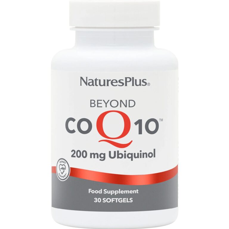 Natures Plus Beyond CoQ10 200mg με Έκπτωση 36% για Μέγιστη Απορρόφηση
