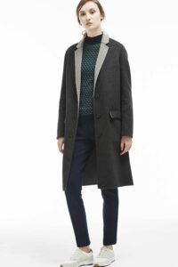 Lacoste γυναικείο παλτό με κλασσικό σχεδιασμό σε έκπτωση 60%