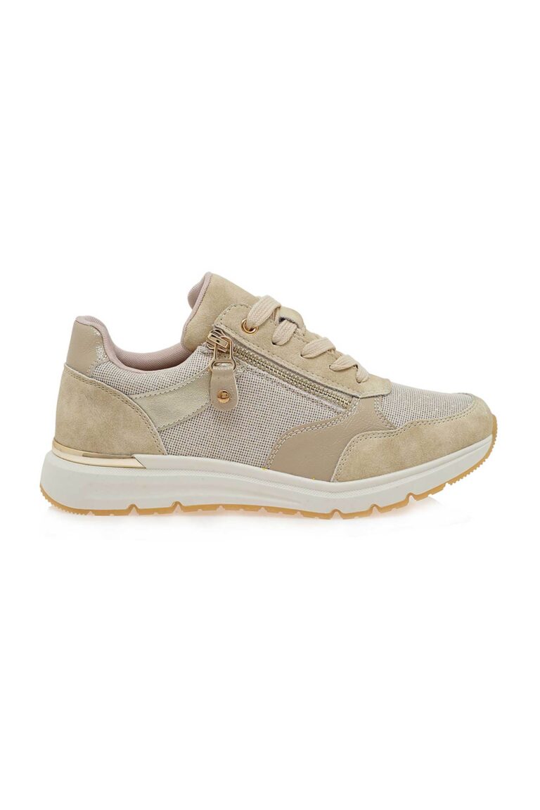 Seven γυναικεία sneakers με φερμουάρ και κορδόνια σε έκπτωση 17%