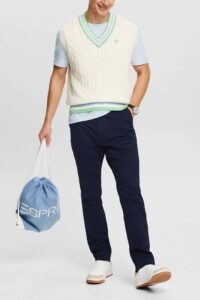 Esprit ανδρικό chino παντελόνι Slim Fit με έκπτωση 60%