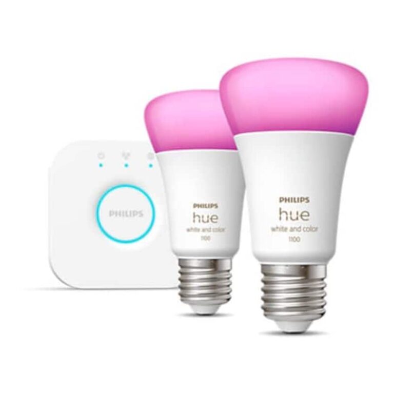 Έξυπνη Λάμπα Philips Hue Starter Kit με Brigde και RGBW E27