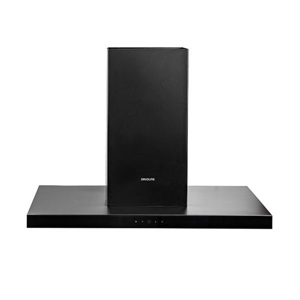 Davoline Square 090 Black Απορροφητήρας Νησίδα με Έκπτωση 15%