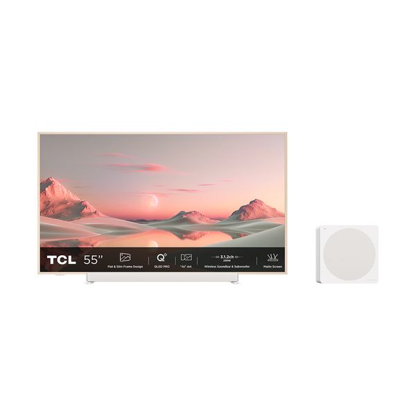 TCL QLED NXTVISION Pro 55A300 55″ Τηλεόραση με Έκπτωση 33%