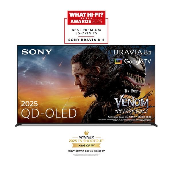 Sony BRAVIA 8 II QD-OLED 55″ Smart TV με έκπτωση 32%