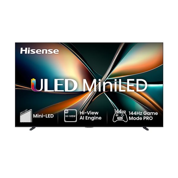 Hisense Mini-LED 85U7Q 85” Τηλεόραση 4K με Έκπτωση 19%