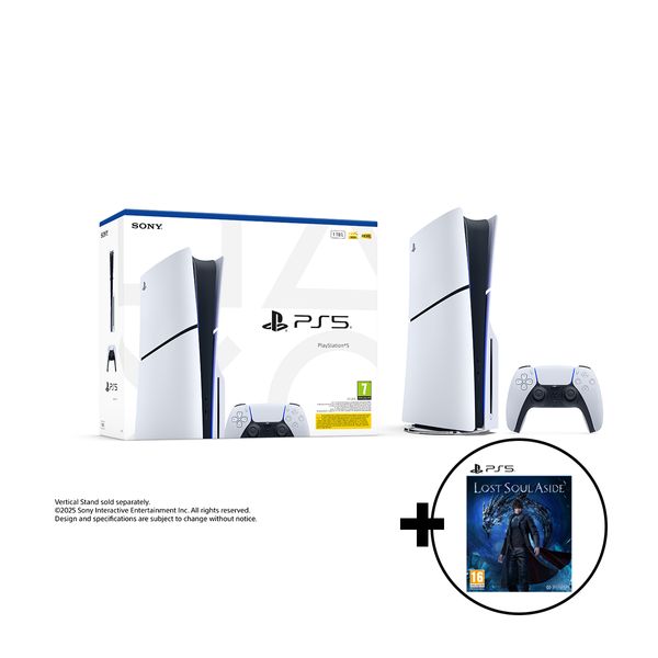 Sony PS5 Slim Edition 1TB με Lost Soul Aside, έκπτωση 7%