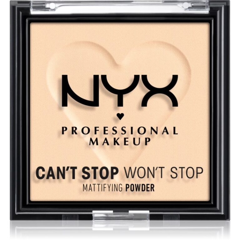 NYX Can’t Stop Won’t Stop Ματ Πούδρα, 01 Fair, 6γρ με 11,30€