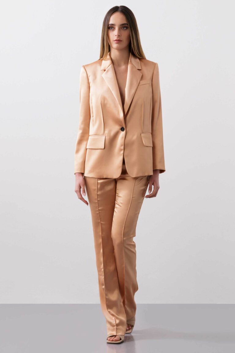 BCBGMAXAZRIA σατέν σακάκι με λεπτομέρεια στη πλάτη, έκπτωση 60%