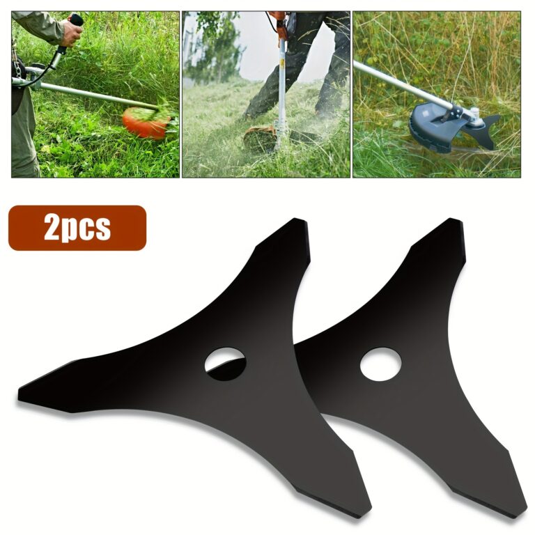 TEMU 2pcs Carbon Steel 3 Tooth Brush Cutter Blades με έκπτωση 61%