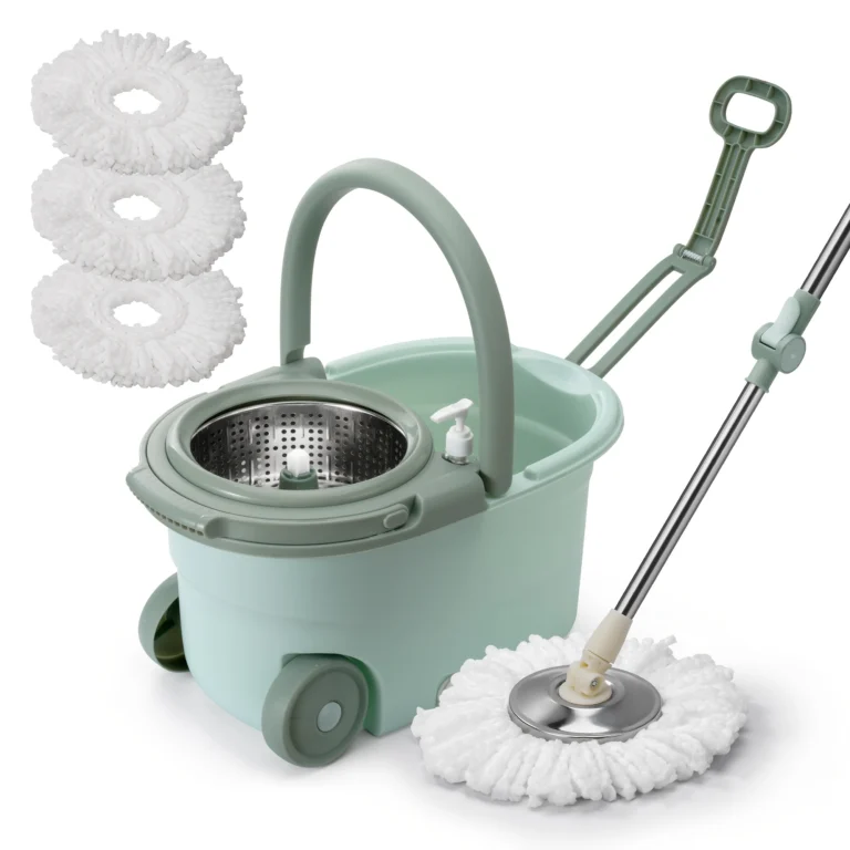 TEMU Professional Spin Mop Set με Έκπτωση 48% για Καθαριότητα Σπιτιού