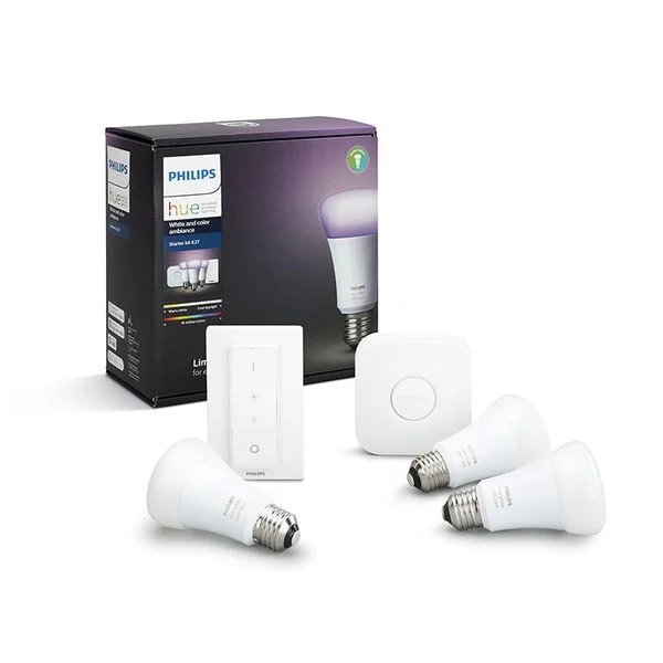Philips Hue Starter Kit: Έξυπνες Λάμπες με Έκπτωση 5%