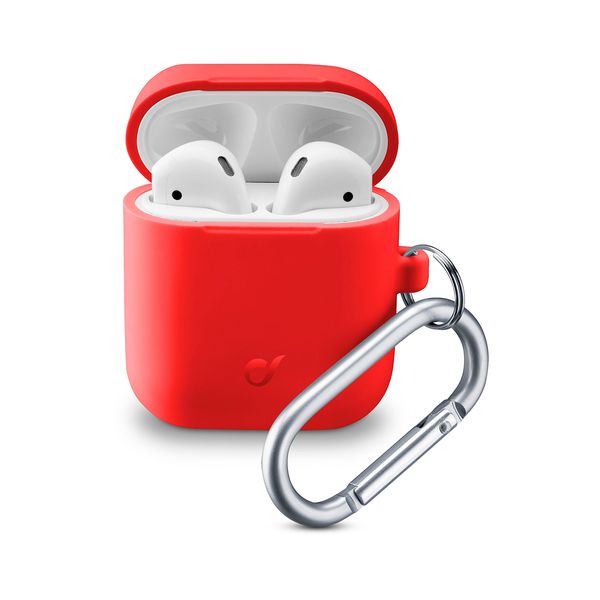 Cellular Line Airpods 1&2 Bounce Red Θήκη με Έκπτωση 80%