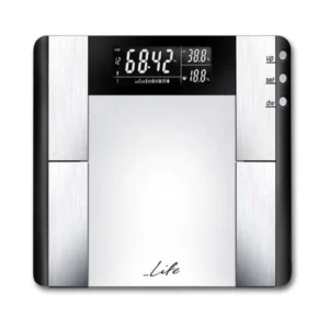 Life Silhouette Ζυγαριά Μπάνιου με Λιπομέτρηση, 7 σε 1, 26.90 EUR