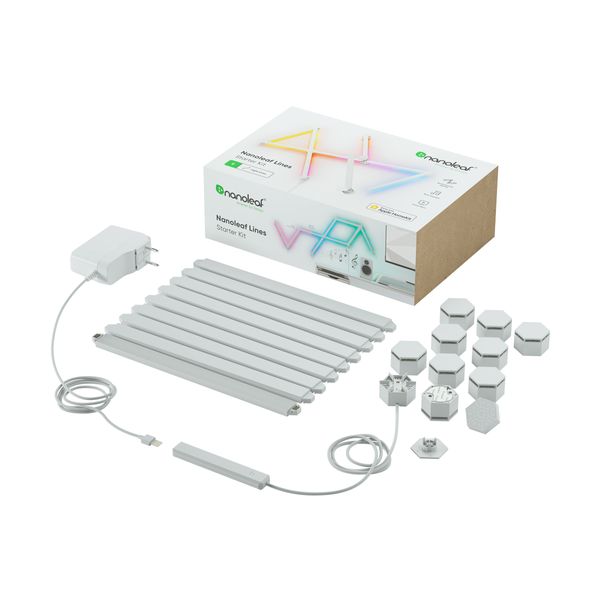 Nanoleaf Lines Starter Kit 9Pack με Έκπτωση 40% για Έξυπνο Φωτισμό