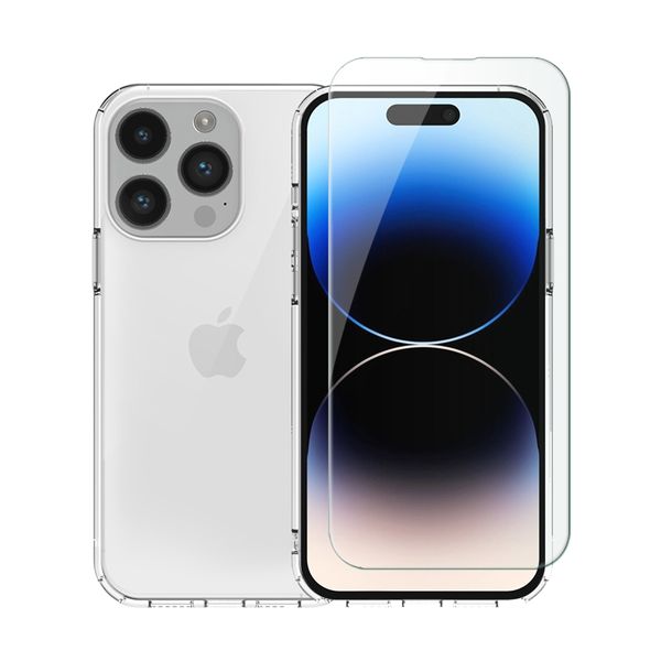 Redshield Set iPhone 14 Pro Max Θήκη και Tempered Glass με Έκπτωση 80%