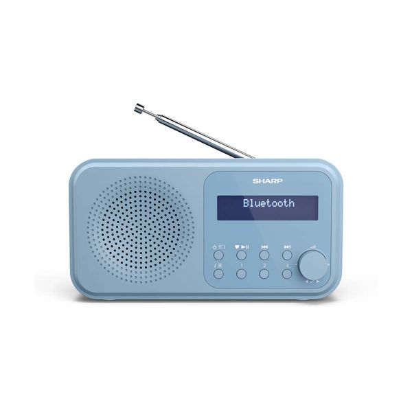 Sharp DR-P420 Steel Blue: Φορητό Ραδιόφωνο με Vintage Σχεδιασμό