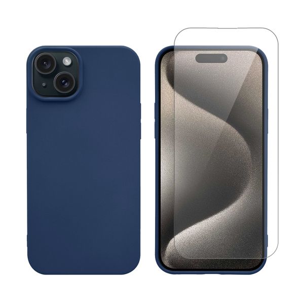 Redshield iPhone 15 Θήκη Σιλικόνης & Προστατευτικό Οθόνης -50%