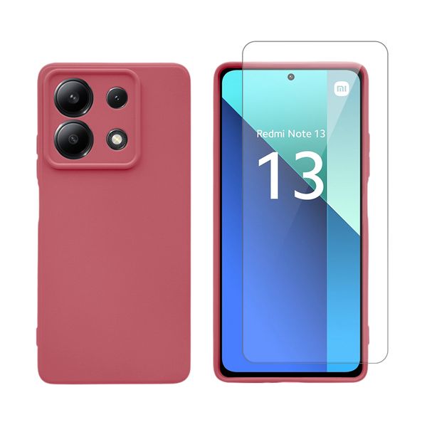 Redshield Θήκη Σιλικόνης & Προστατευτικό για Redmi Note 13 με Έκπτωση 80%