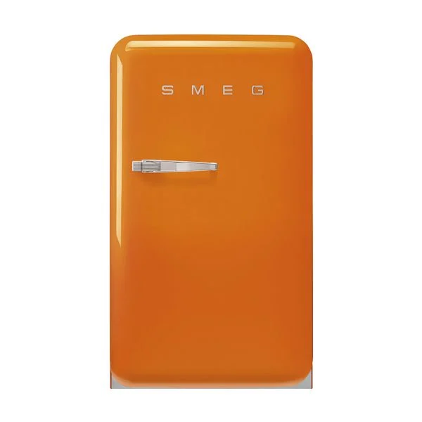 Smeg FAB10ROR6 Ψυγείο Μονόπορτο με Ρετρό Αισθητική σε Πορτοκαλί