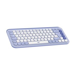 Ασύρματο Πληκτρολόγιο Logitech Pop Icon Keys Lilac με Έκπτωση 21%
