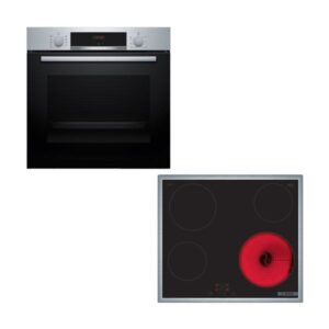 Bosch HBA514BS3 & PKE645BA2E: Σετ Εντοιχισμού με Έκπτωση 3%