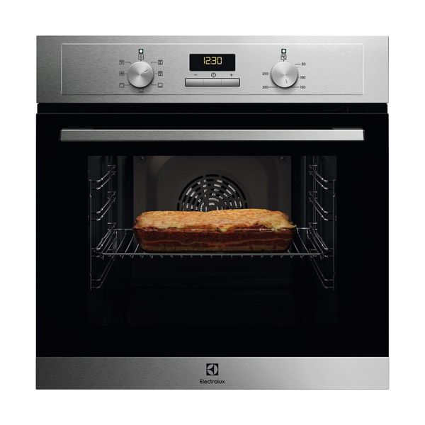 Electrolux EOH3F00BX Inox: Εντοιχιζόμενος φούρνος με 7% έκπτωση