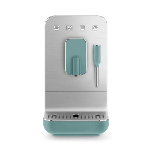 Smeg BCC12EGMEU Πράσινη Μηχανή Espresso με Ενσωματωμένο Μύλο