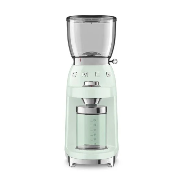Smeg CGF11PGEU Μύλος Καφέ – Ακρίβεια και Στυλ σε Πράσινο Πιστάσιο