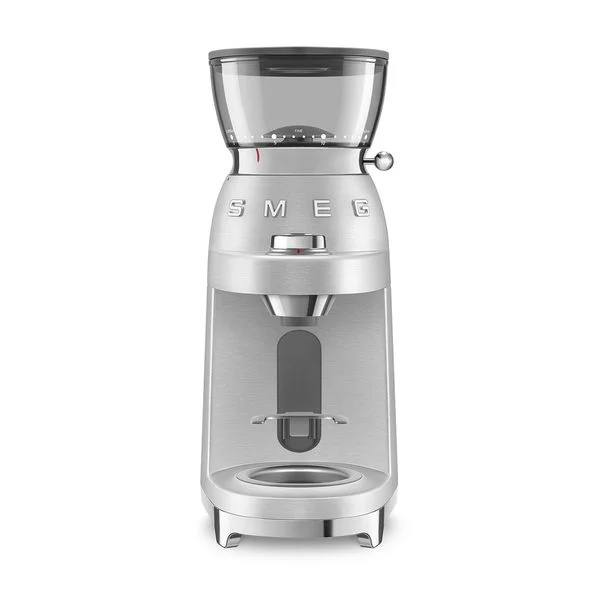 Smeg CGF02SSEU Inox Μύλος Καφέ με 50 επίπεδα ρύθμισης